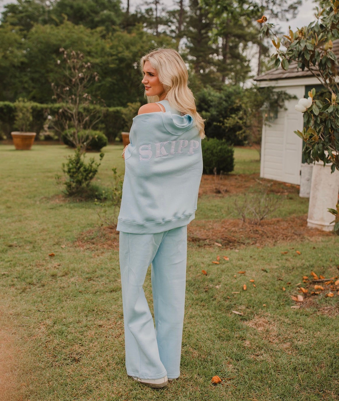 Classic Mockneck in Sky