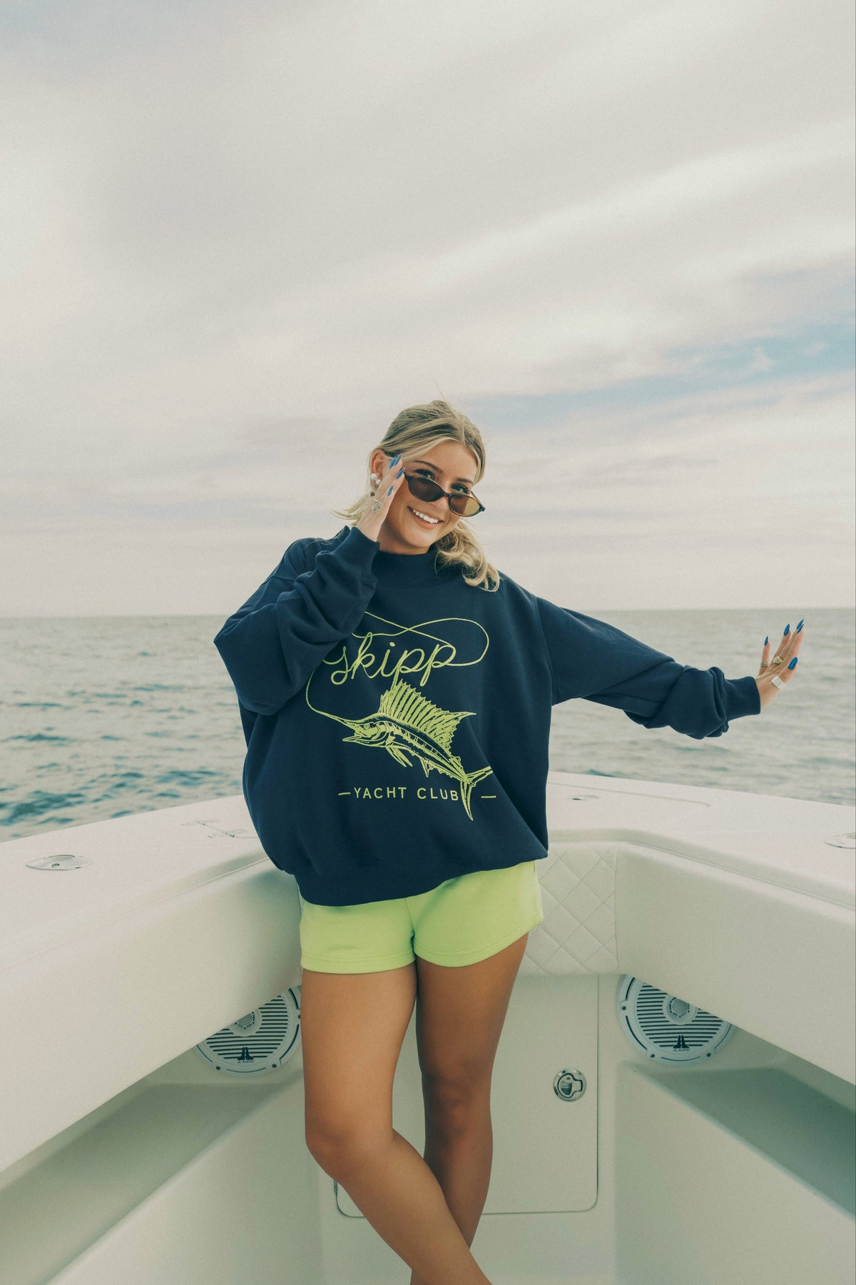 Marlin mock neck