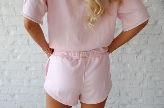 Pink Lemonade Sweat Shorts