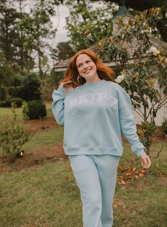 Classic Mockneck in Sky