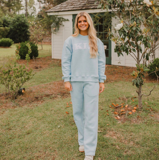 Classic Mockneck in Sky