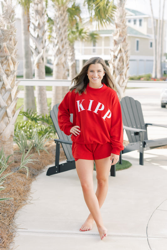 Classic MockNeck in Red