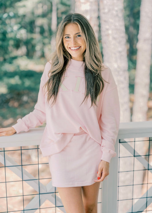 Classic Skort in Pink Lemonade