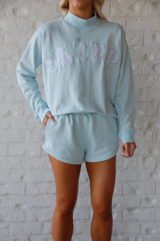 Baby Blue Sweat Shorts
