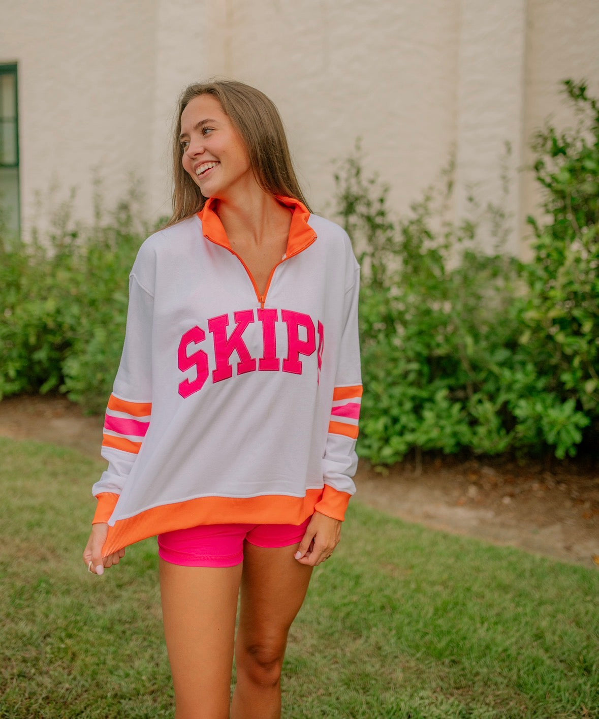 3/4 zip sweatshirt
