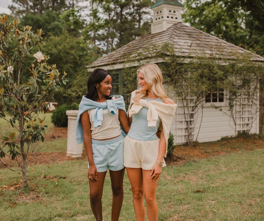 Boxy Shorts in Butter