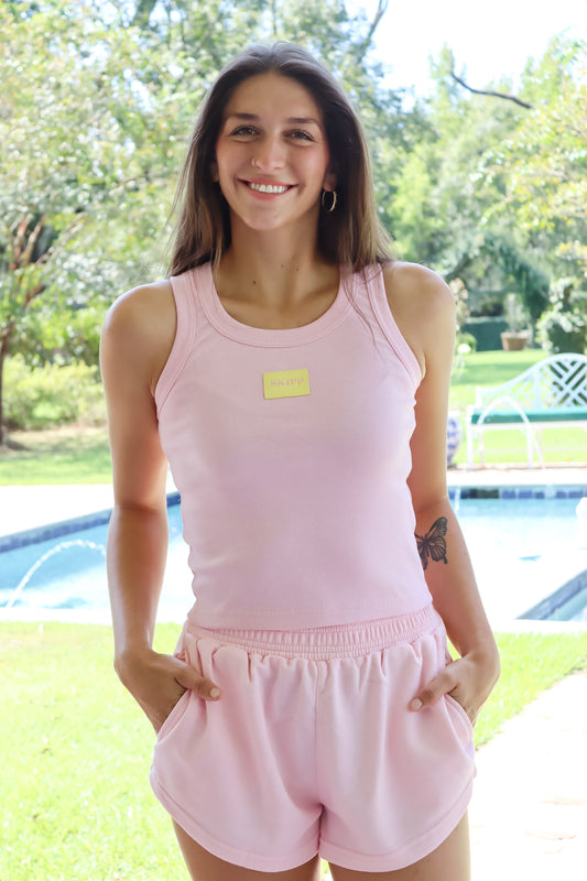 Classic Tank in Pink Lemonade