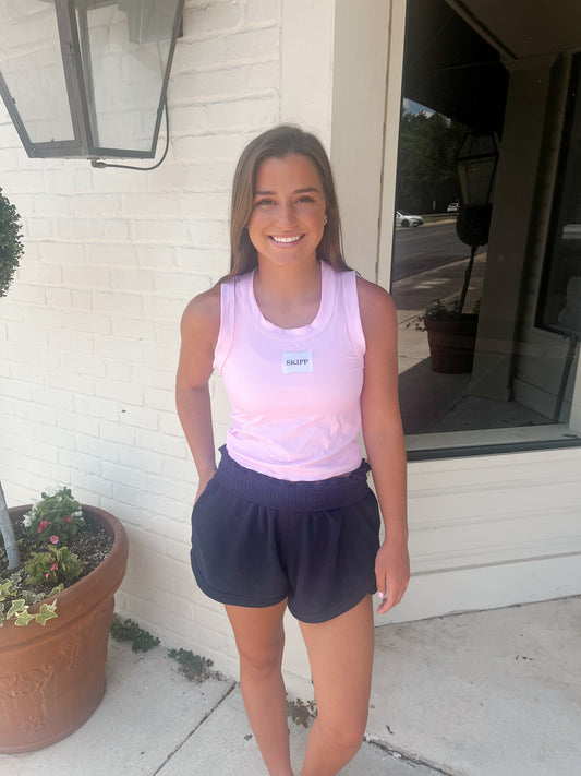 Logo Tank in Pink