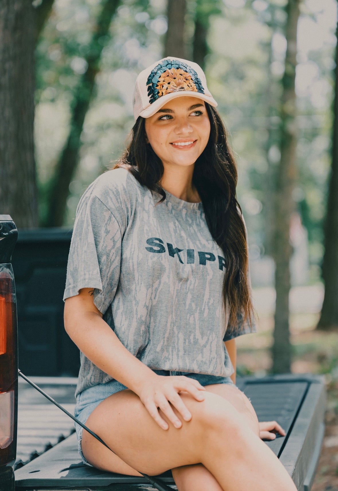 Black SKIPP Bottomland Tee