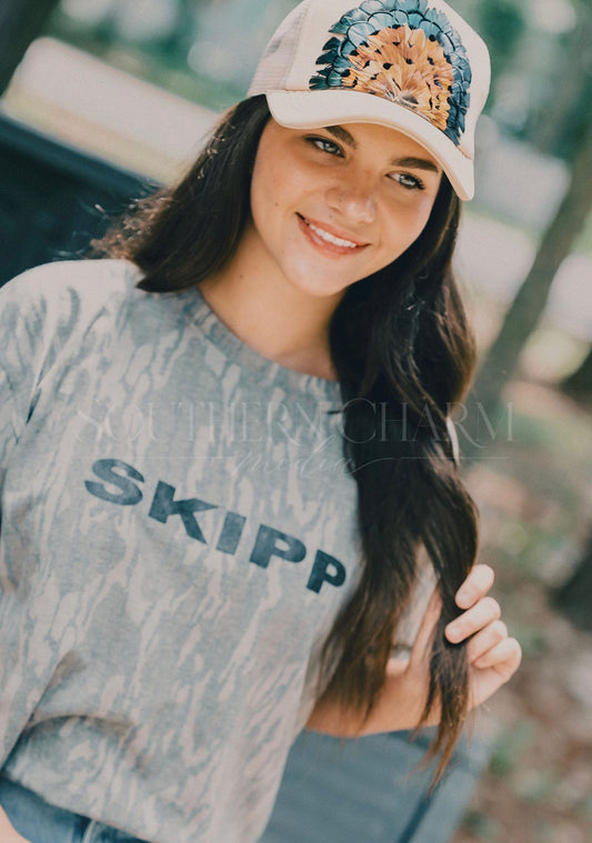 Black SKIPP Bottomland Tee