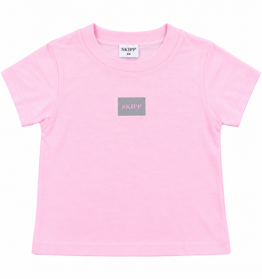 Baby Tee in Pink Lemonade